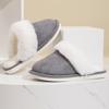 Fashion Comfort Faux Suede Cotton Slippers Women Indoor Non Slip Warm Plush Slippers for Woman Winter Faux Fur Flat Heel Fur Slides Lady