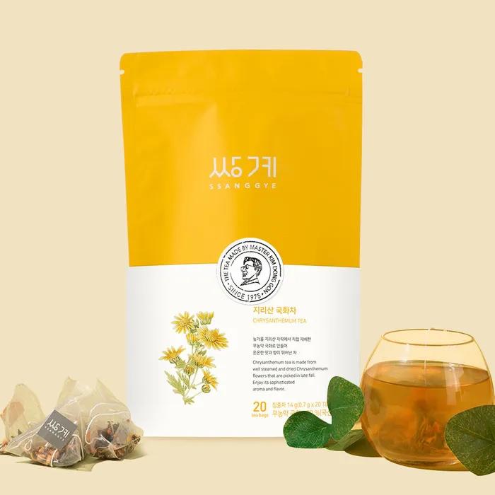 

Премиальный чайный пакетик Чай из хризантемы Чирисан 20 чайных пакетиков