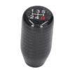 Carbon Fiber Gear Shift Knobs 5 Gears Black Comfortable Touch Smooth Surface Replacement for Acura