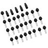 25PCS Beer Plugs Tap Brush 5PCS Beer Tap Cover Faucet   Beer NaMachine Faucet Accessories Set