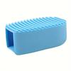 1pc Candy Color Silicone Mini Washboard For Collars Cuffs Non-Slip Flexible Washboard Convenient Scrub Brush Bathroom Supplies