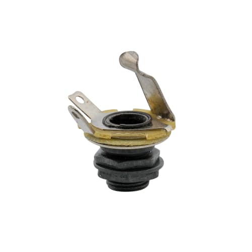 Musiclily 6.35mm Mono Jack To Phone Jack for Electric Guitar/Bass, Black