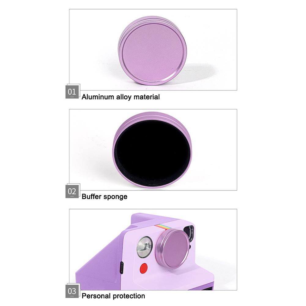 For Polaroid NOW Lens Cap Cover Candy Color Aluminum Alloy Lens Protector Cap For Polaroid NOW 2nd/3rd Camera Accessories