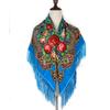 Bohemian Ethnic Tassel Floral Scarf - Year-Round Versatile Wrap