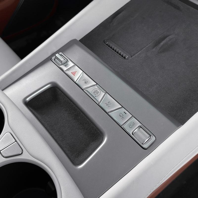 For BYD Yuan Up Pro 2024 2025 Central Control Panel Button Sticker Drop Glue Button Protection Interior Decor Accessories