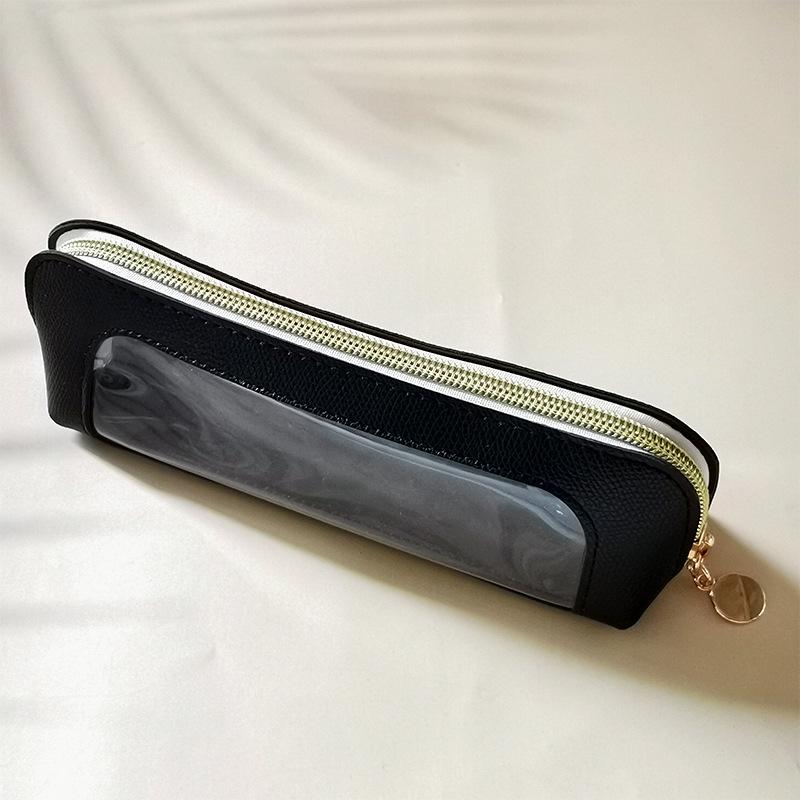 Large Capacity Transparent Makeup Brush and Pencil Storage Bag
