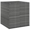 Day and Night - Day and Night Gray PE Rattan Garden Cushion Chest 100x97.5x104 Cm