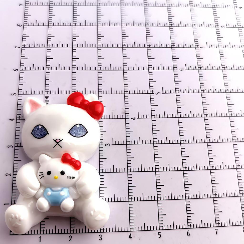 Cartoon Cat Cosplay Sanrio Resin Accessories DIY Phone Strap Keychain