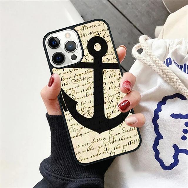 A-an-chor nautical ocean tattoo star graphic Phone Case Cover For iPhone 17 Air 15 16 Pro Max 14 13 12 11 Pro Max Plus