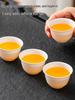 Chaxun Disposable Thickened Rice Husk Teacups