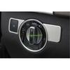 Stainless Headlight switch button frame Trim For Mercedes-Benz GLS 450 2016-2018