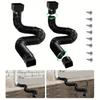 1pc Upgrade Downspout Extender,ABS+PE Folding Telescopic Rainwater Drainage Pipe Connector,Flexible Rain Drain
