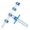 Punch Locator Drill Guide With Storage Bag Quick Assembly Rustless Stainless Steel Ruler Open-hole Locator Woodworking Ruler