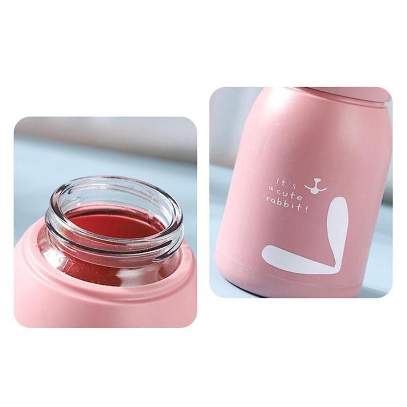Mini 320ml Cute Thermos Bottle Portable Thermal Mug Glass Insulation Cup Vacuum Flasks Water Bottles For Girls Kid