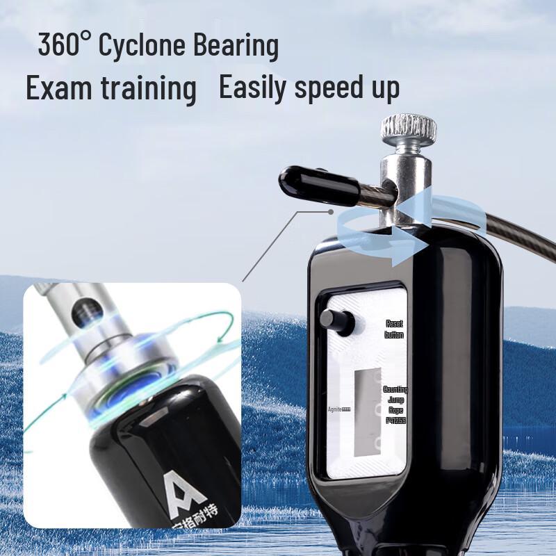 Deli Mechanical Counter Steel Wire Jump Rope