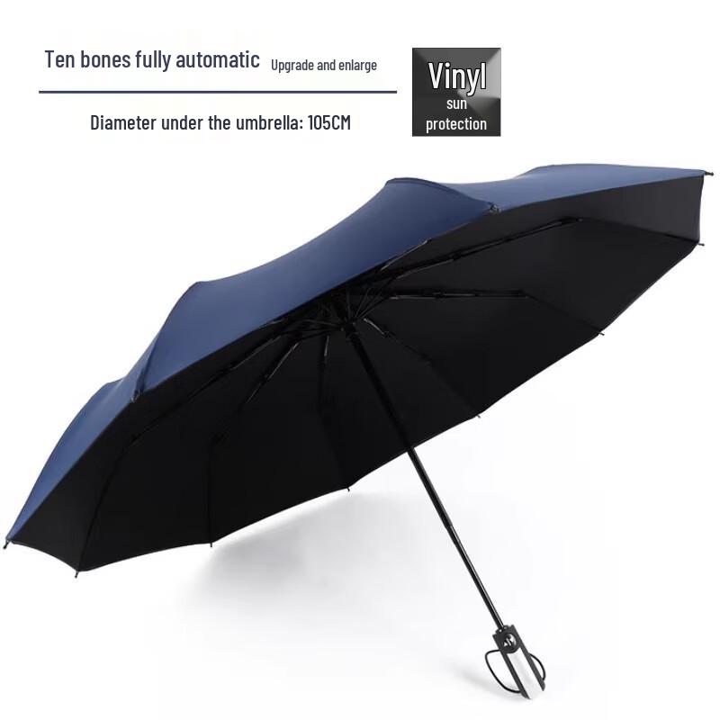 GUAIKEAI Automatic Folding Sun and Rain Umbrella