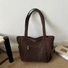 Tote Bag Women's Shoulder Bag Retro Simple Fashion Trend Large Capacity Bag