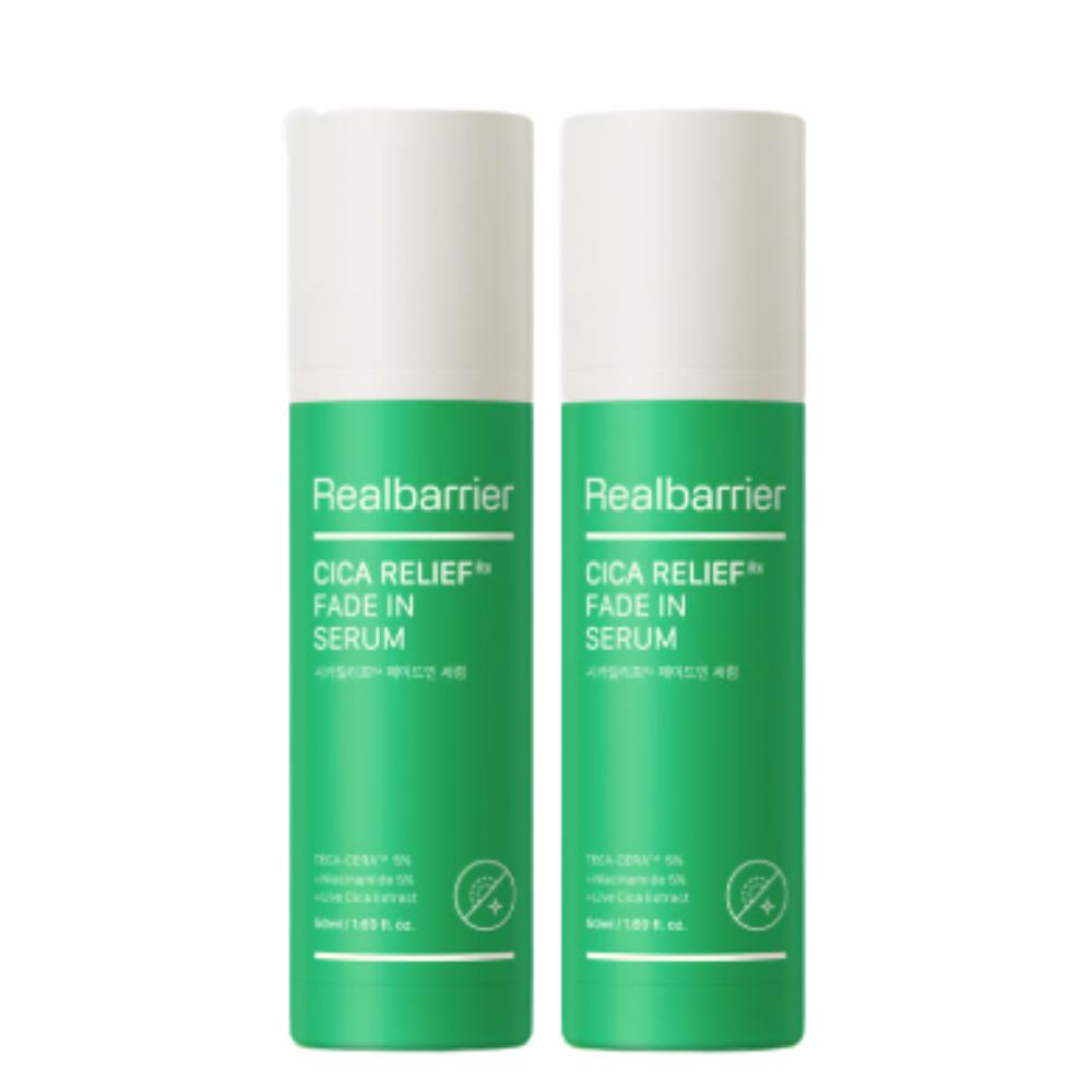 

Real Barrier Cica Relief RX Fade In Serum 50ml Duo Set (2PCS) - Post-Acne Dark Spot Correcting & Skin Barrier Repair