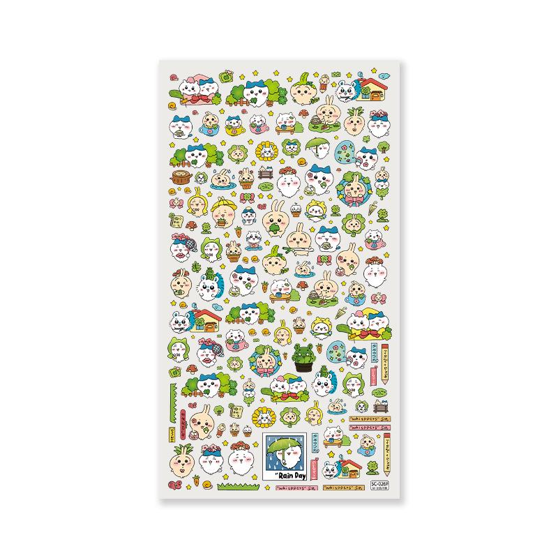 

Cute Clover Usagi Chiikawa Star Stickers for Phone, Tablet, Journal