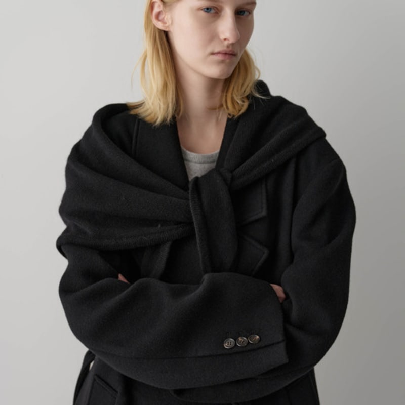 MOTIF FAÇADE Cache-cou Balaclava en Cachemire_4 couleurs