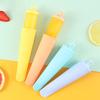 Eis am Stiel Wiederverwendbare Silikon Popcical Ice DIY Popsicle Maker Mit Deckel