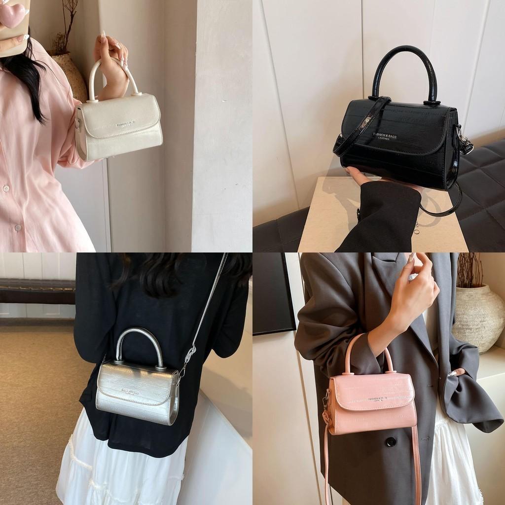 Fashionable Retro Small Crossbody Bag For Women 2024 Elegant Versatile Handheld Tote