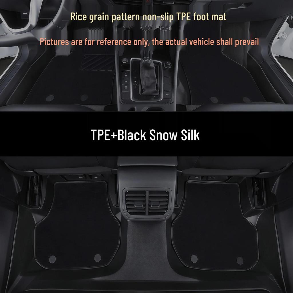 Modern Floor Mats 15-19 IX26 TPE Vehicle-Specific Anti-Slip Texture