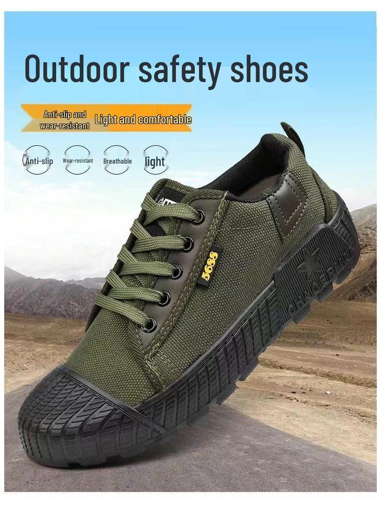 Nová generace protiskluzové plátěné obuvi odolné proti opotřebení