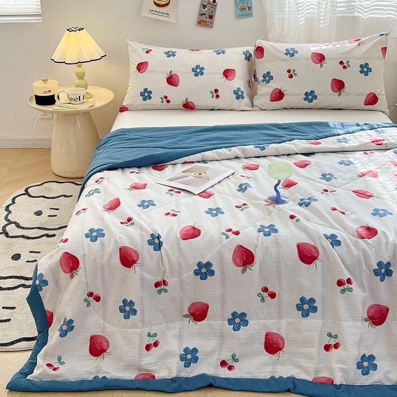 Jieliya Printed Soybean Fiber Summer Quilt