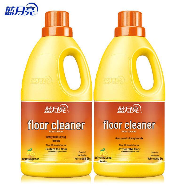 

Blue Moon Floor Cleaner, Lemon Scent Twin Pack