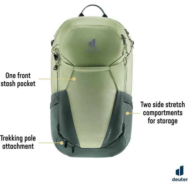 Backpack Deuter Futura 27 Grove/ivy (3400321-1214)