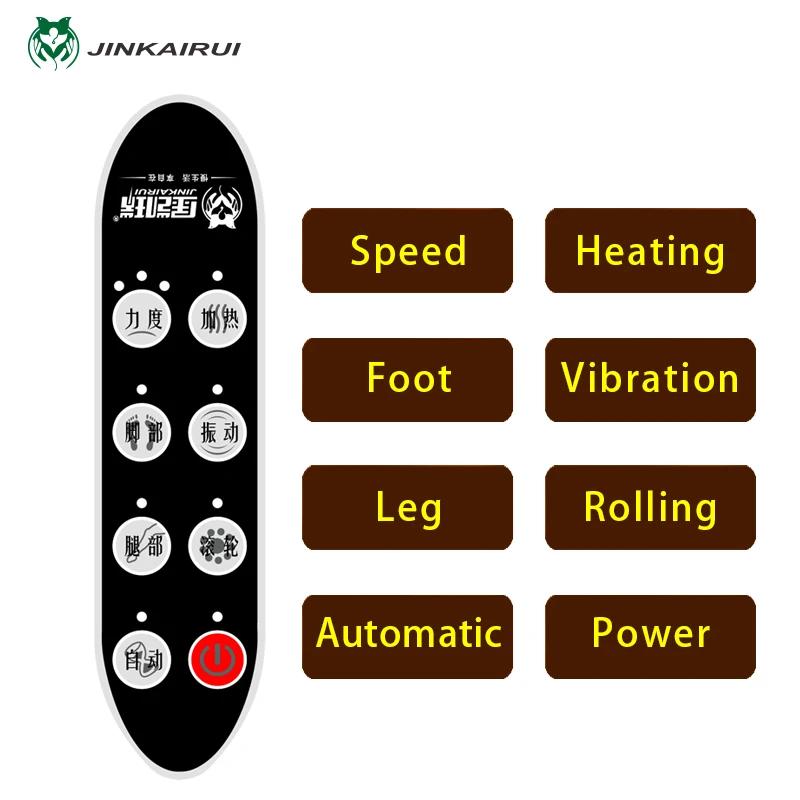 Household Electric Foot Massager Circulation Massage Airbags Heat Leg Machine Massj Reflexology Health Care Massage