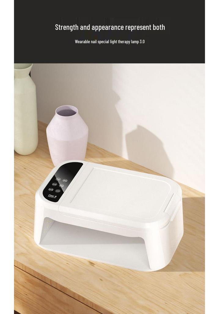 High Power UV LED Nail Lamp - Fast Drying, No Blackening, for Gel Nail Polish