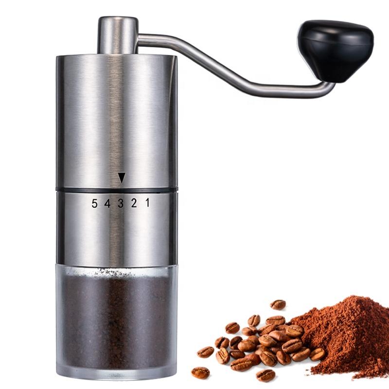 Home Office Travel Portable Hand Coffee Grinder with Manual Coarseness Settings User-friendly Coffee Hand Grinder 