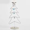 Iron Small Tabletop Christmas Tree Simulates Glowing Bell Decorations Trees