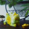 Color-Changing Pixiu Tea Pet with Gold Ingot - Tea Table Decoration & Kung Fu Tea Set Accessory