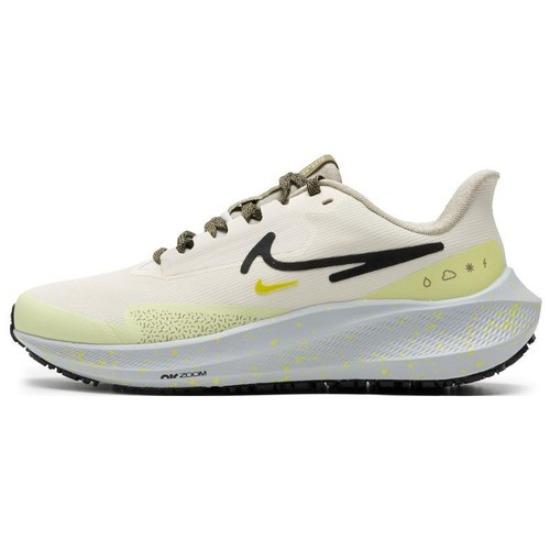 Nike Air Zoom Pegasus 39 Shield Low Pale Ivory Luminous Green W - DO7626-100