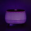 Futuristic Ribbed Aroma Diffuser with Colour-Changing Light