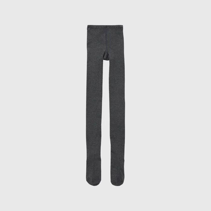 Janet Cotton Tights_Charcoal