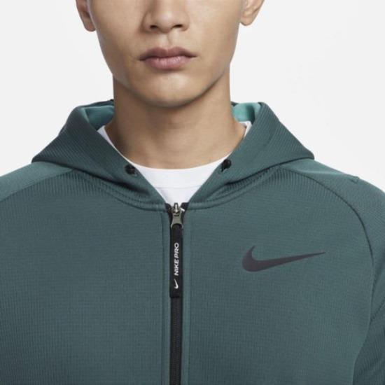 Nike Pro Therma-Fit Solid Logo Zip Hoodie Jacket DD2125-309