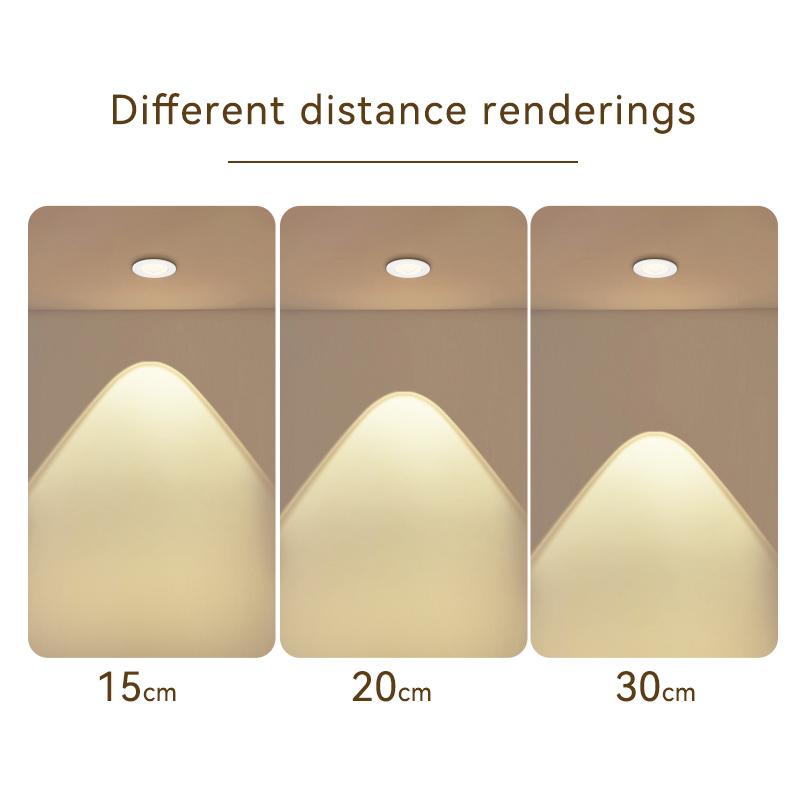 Dimmable Led Downlight Recessed Ceiling Lamp Embedded Spotlight Aluminum COB Light 5W7W10W12W AC90-260V  Home Office Store