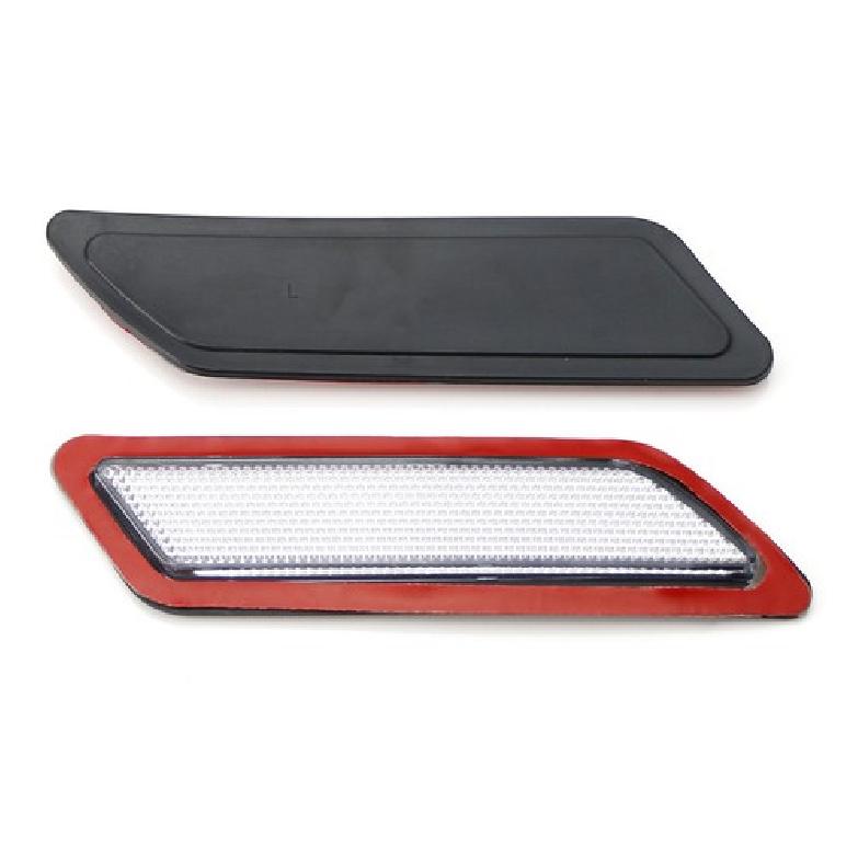 Clear Lens Front Bumper Side Markers For 2012-2015 BMW F30 F31 Pre-LCI 3 Series