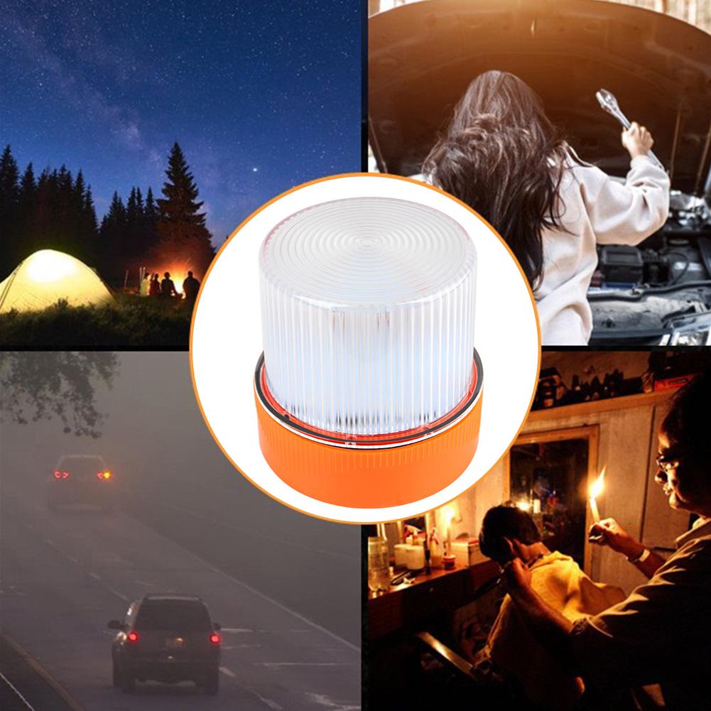 Car Emergency Beacon Light V16 Magnetic Induction Strobe Flashing Warning Light Safety Signal Lamp Auto Accessories