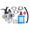 030594A Carburetor Kit for Troy Generators Including Flat Air Filter and Multiple Gaskets for Reliable Operation