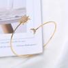 Minimalist Gold Sun & Moon Rhinestone Decor Adjustable Curtain Clip