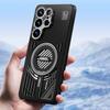 ABEEL For Samsung Galaxy S26 Ultra Magnetic Case Aluminium Alloy + PC + TPU Hollow Heat Dissipation Phone Cover