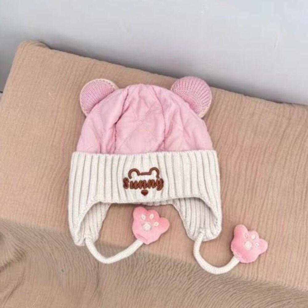 Soft Baby Ear Protection Cap Warm Kids Beanie Caps Kawaii Toddler's Lei Feng Hat  Winter Season
