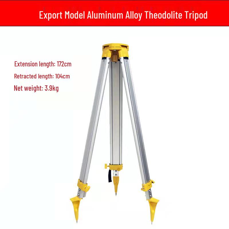 Aluminum Alloy Level Theodolite with Wooden Tripod - Drop-resistant for Engineering Surveying