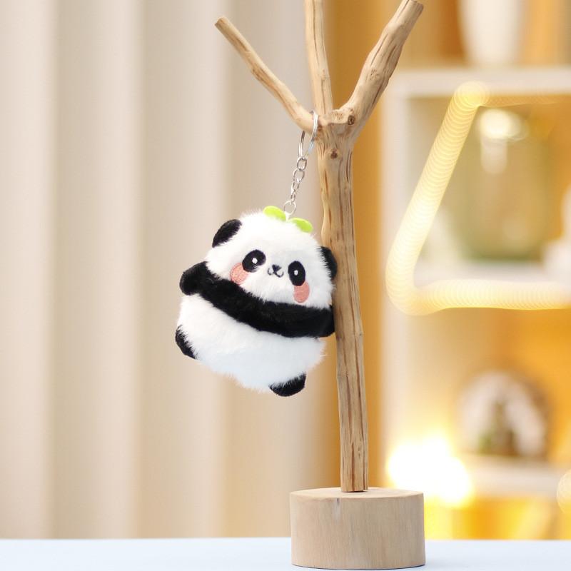 Delightful Panda Soft Plush Toy Keychain Decoration Children Gift Perfect Choice