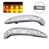 For Hyundai Tucso n IX35 2010 2011 2012 2013 2014 LED Housing Side Turn Lamp Mirror Mirror Signal Assembly Indicator Cover V3J4